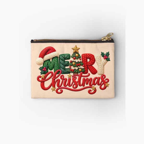 Item preview, Merry Christmas Knitted Design designed and sold by PrintandJoy.