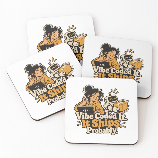 Item preview, Vibe Coded It, It Ships Probably Comic Design designed and sold by ThreadQuirk.