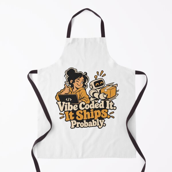 Item preview, Vibe Coded It, It Ships Probably Comic Design designed and sold by ThreadQuirk.