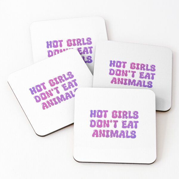 Item preview, Hot Girls Don't Eat Animals designed and sold by pppinja.