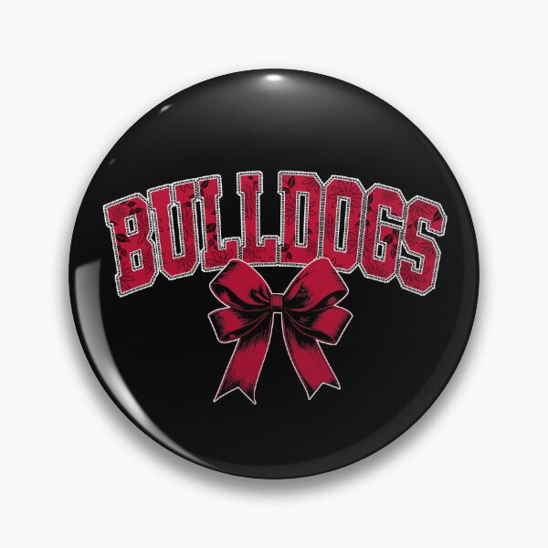 Item preview, Bulldogs Floral Coquette Bow designed and sold by Floral Vintage.