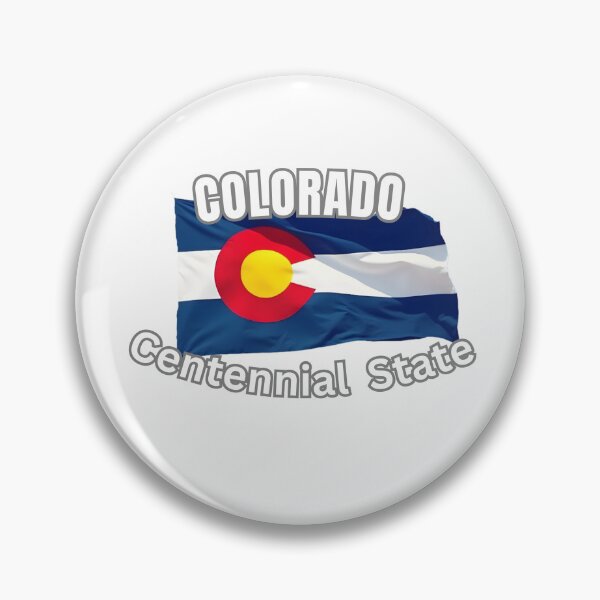 Item preview, Colorado Centennial State Flag Souvenir Gift designed and sold by RVJdesigns.