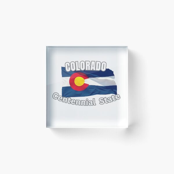 Item preview, Colorado Centennial State Flag Souvenir Gift designed and sold by RVJdesigns.