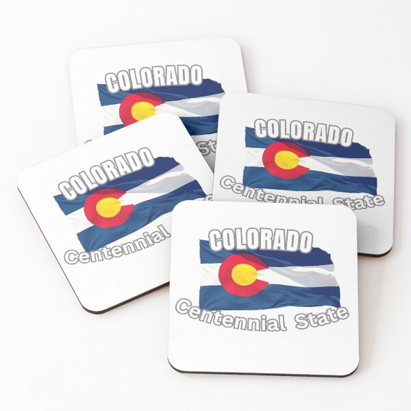Item preview, Colorado Centennial State Flag Souvenir Gift designed and sold by RVJdesigns.