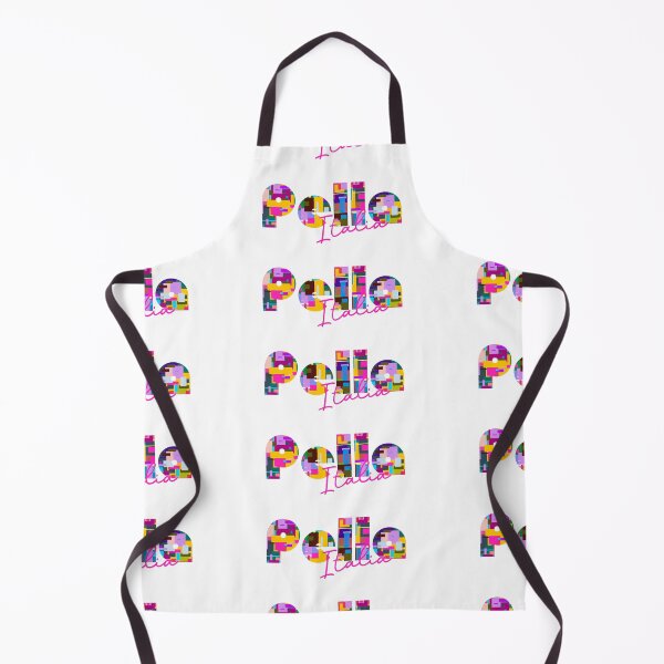 Item preview, Pella, Novara, Italy, Italia, colorful typography design for travellers designed and sold by Wanderful-roads.