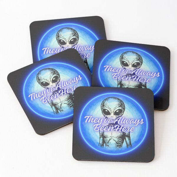 Item preview, They’ve Always Been Here Alien designed and sold by Witch Joseph.