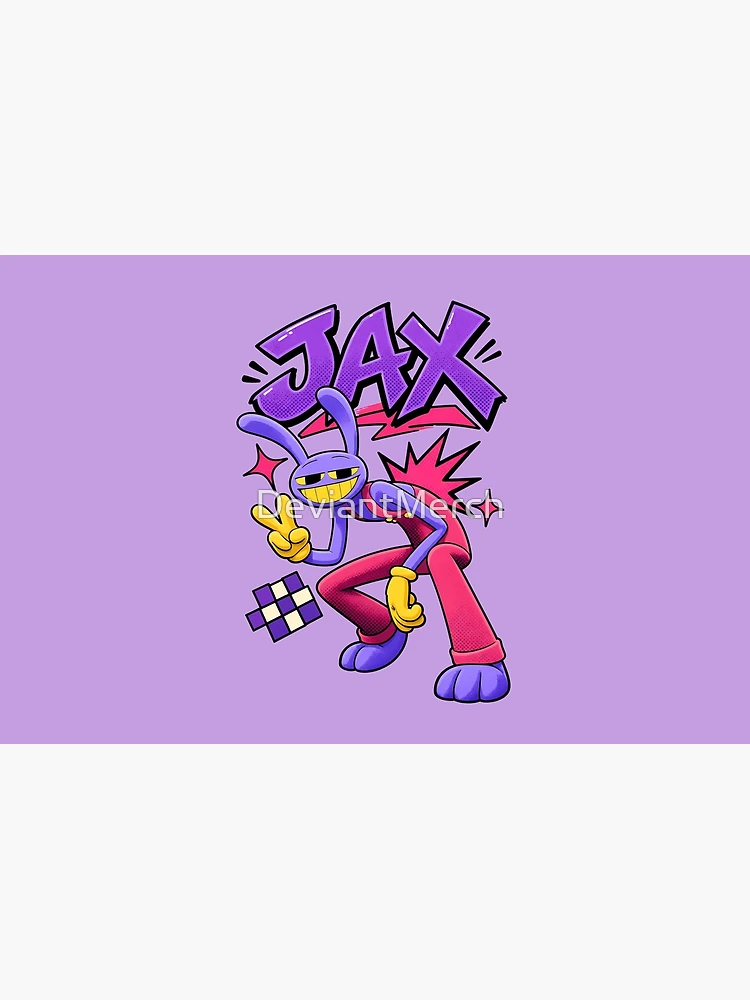 Thumbnail 4 of 4, Zipper Pouch, JAX The Rabbit designed and sold by DeviantMerch.