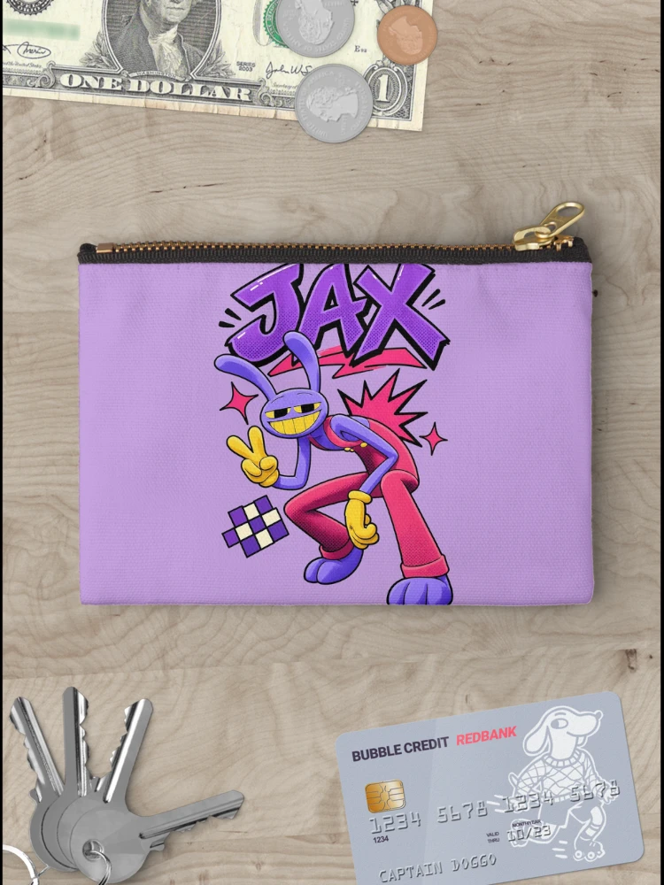 Thumbnail 3 of 4, Zipper Pouch, JAX The Rabbit designed and sold by DeviantMerch.