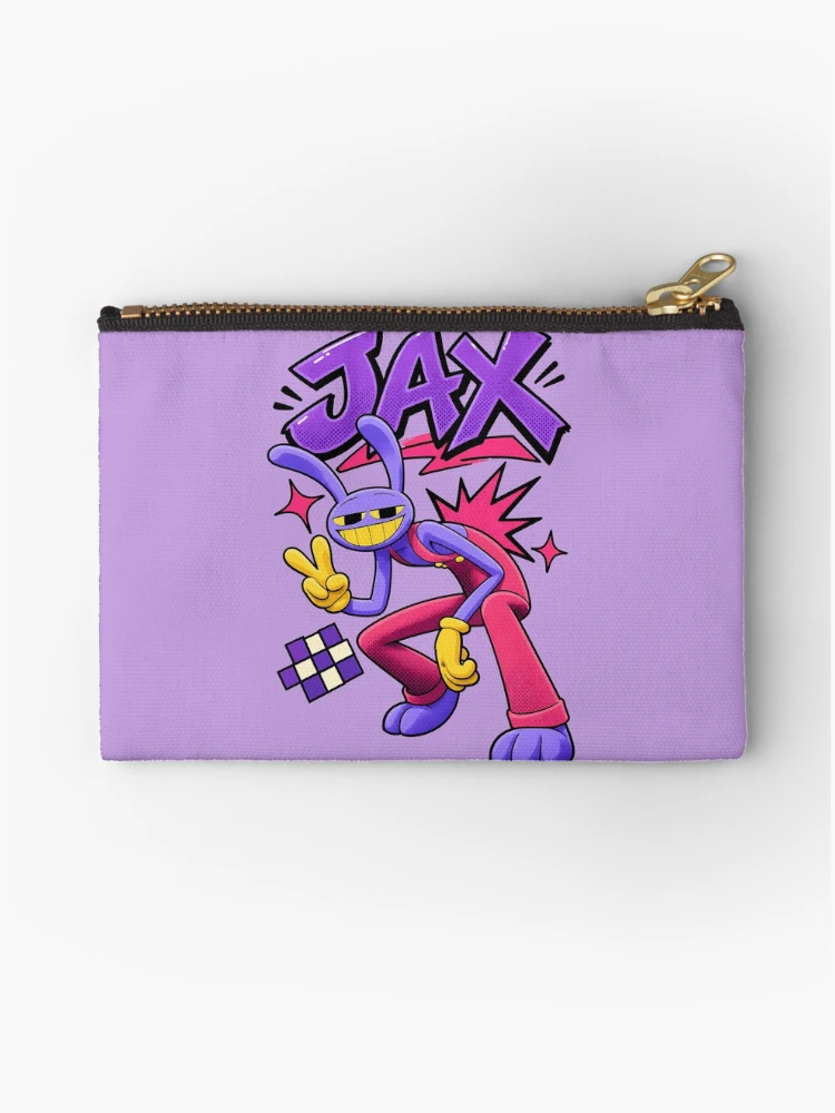 Thumbnail 1 of 4, Zipper Pouch, JAX The Rabbit designed and sold by DeviantMerch.