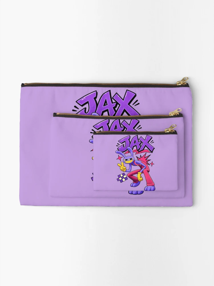 Thumbnail 2 of 4, Zipper Pouch, JAX The Rabbit designed and sold by DeviantMerch.