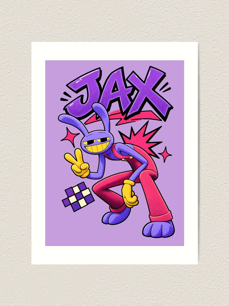 Thumbnail 1 of 3, Art Print, JAX The Rabbit designed and sold by DeviantMerch.