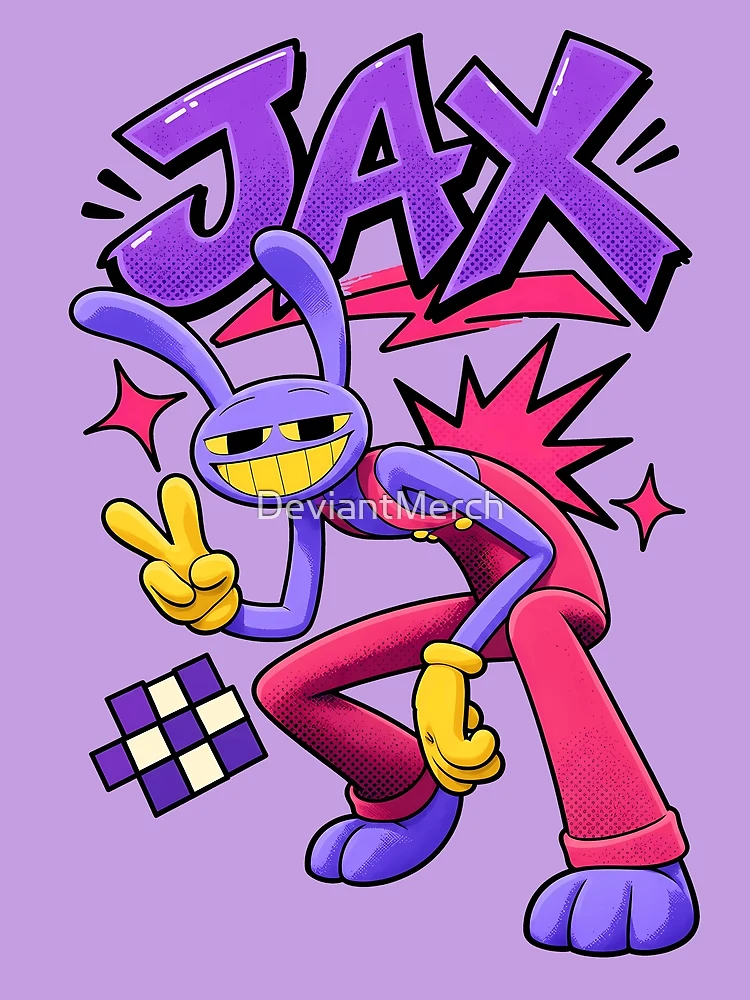 Thumbnail 3 of 3, Poster, JAX The Rabbit designed and sold by DeviantMerch.