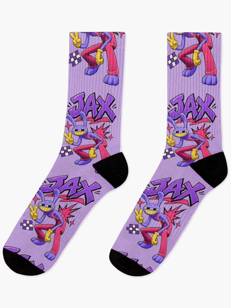 Thumbnail 1 of 5, Socks, JAX The Rabbit designed and sold by DeviantMerch.