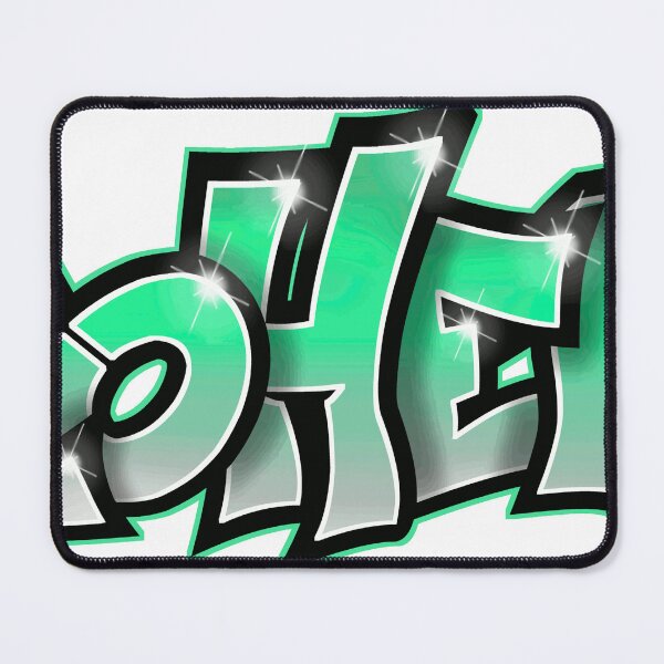 Item preview, COHEN Graffiti Name Turquoise - Personalised Custom Gift designed and sold by BlachGallery.
