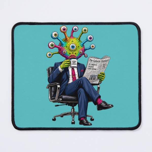 Item preview, Alien Businessman designed and sold by cbfineart.