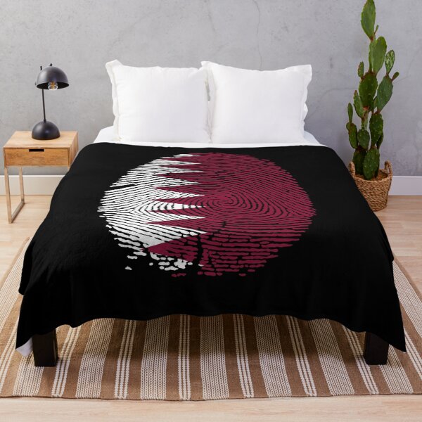 Item preview, Qatar Flag Arabian Heritage Design designed and sold by Azeecreate009.