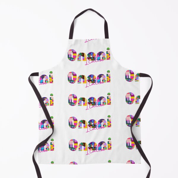 Item preview, Onanì, Nuoro, Italy, Italia, colorful typography design for travellers designed and sold by Wanderful-roads.