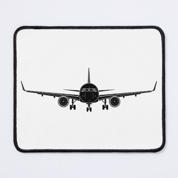 Item preview, Airbus A320 Aircraft Silhouette designed and sold by Aviation Sticker Shop.