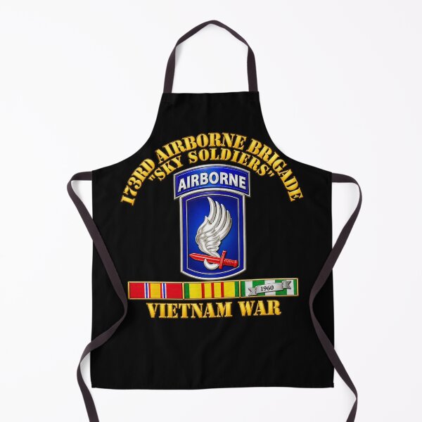 Item preview, SSI - 173rd Airborne Brigade w VN SVC Ribbons - 3D - Transparent designed and sold by Military Insignia Products.