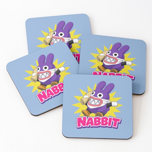 Item preview, Sneaky Purple Thief Bunny Arcade Mascot designed and sold by jenaholland.