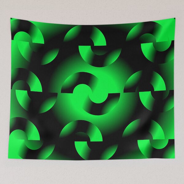 Item preview, Neon Circular Segment Pattern designed and sold by István Beresnyák.