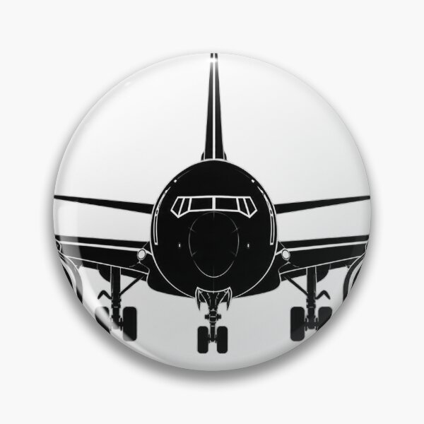 Item preview, Boeing 737 Aircraft Silhouette  designed and sold by Aviation Sticker Shop.