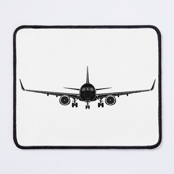 Item preview, Boeing 737 Aircraft Silhouette  designed and sold by Aviation Sticker Shop.