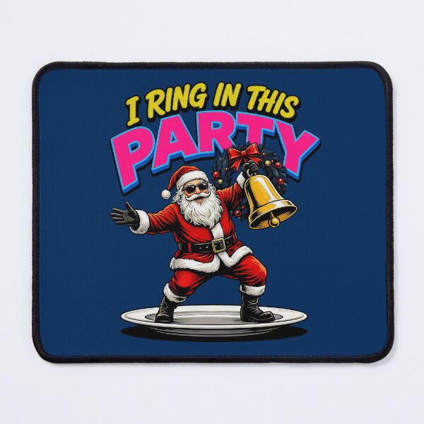 Item preview, Santa Party Rocker Christmas Holiday Fun designed and sold by jenaholland.