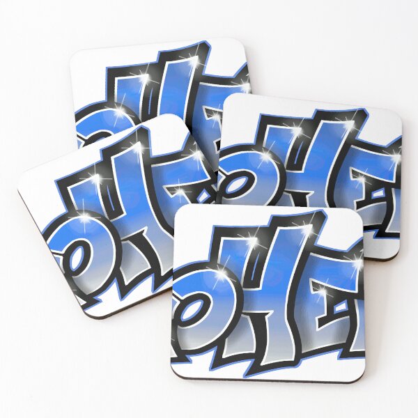 Item preview, COHEN Graffiti Name Blue - Personalised Custom Gift designed and sold by BlachGallery.