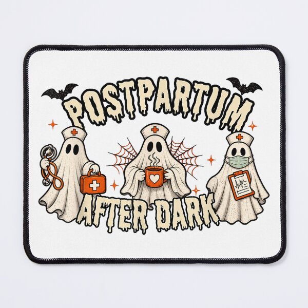 Item preview, Postpartum Team Spooky Postpartum RN Night Shift Halloween designed and sold by JolinChinn.