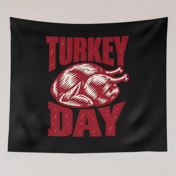 Item preview, Turkey Day Thanksgiving Roasted Feast Holiday Dinner designed and sold by BearLoveDesign.