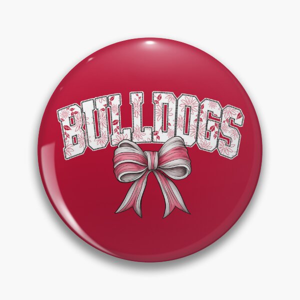Item preview, Bulldogs Floral Coquette Style designed and sold by Floral Vintage.