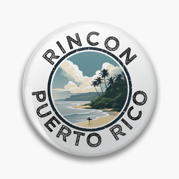 Item preview, Rincón – Puerto Rico (with Black Lettering) designed and sold by VelvetRoom.