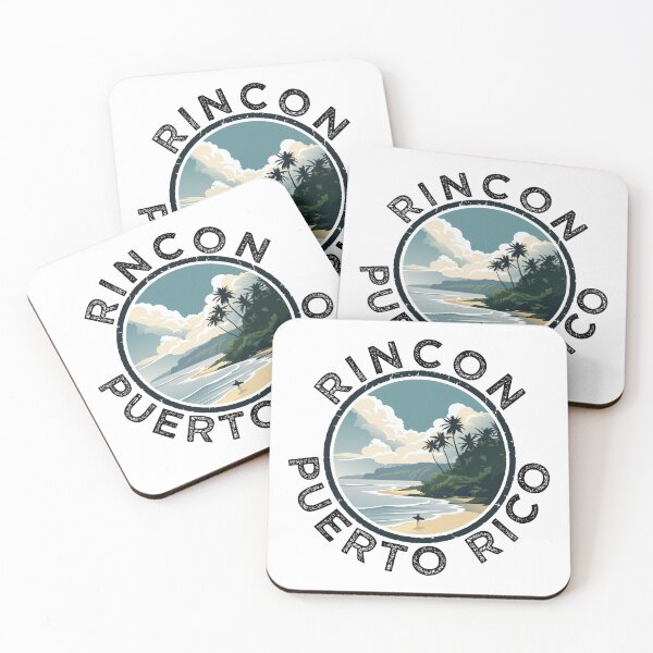 Item preview, Rincón – Puerto Rico (with Black Lettering) designed and sold by VelvetRoom.