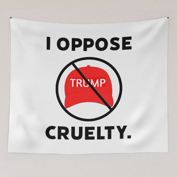 Item preview, I oppose cruelty.  designed and sold by Rachel the Artist .