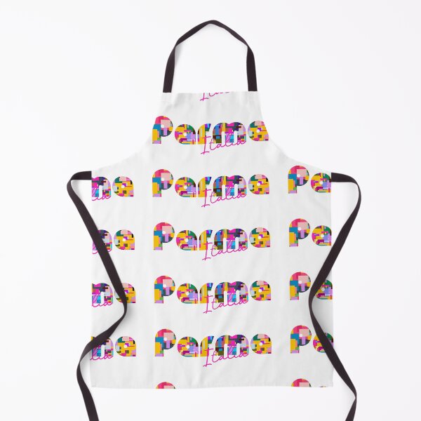 Item preview, Parma, Italy, Italia, colorful typography design for travellers designed and sold by Wanderful-roads.