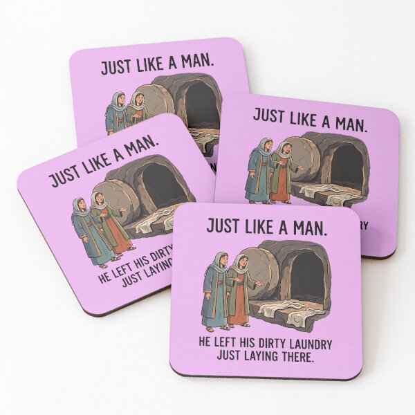 Item preview, Just Like a Man - Empty Tomb Easter Humor designed and sold by FrozenFits.