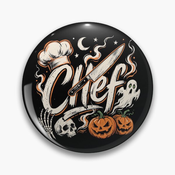 Item preview, Spooky Halloween Chef Knife Illustration designed and sold by Trend-Dify.