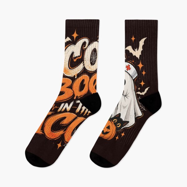 Item preview, ICU Nurse Halloween Code Boo Critical Care Spooky Humor designed and sold by JolinChinn.