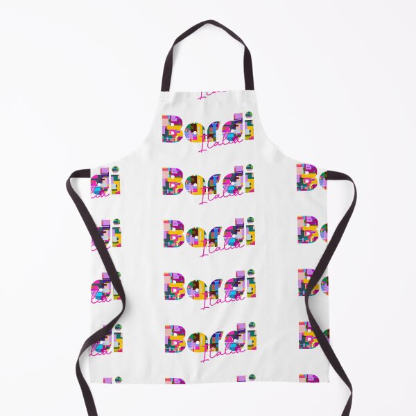 Item preview, Bardi, Parma, Italy, Italia, colorful typography design for travellers designed and sold by Wanderful-roads.