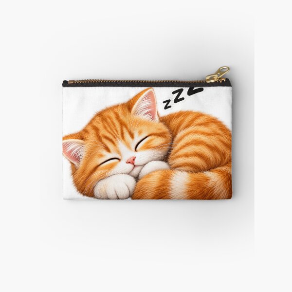 Item preview, Cute Sleeping Orange Cat – Cozy Kitten Illustration designed and sold by Appu6667.