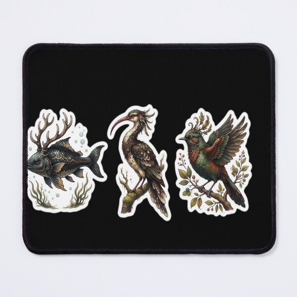 Item preview, More Creepy Demon Birds by Hieronymus Bosch designed and sold by assumrapplv.