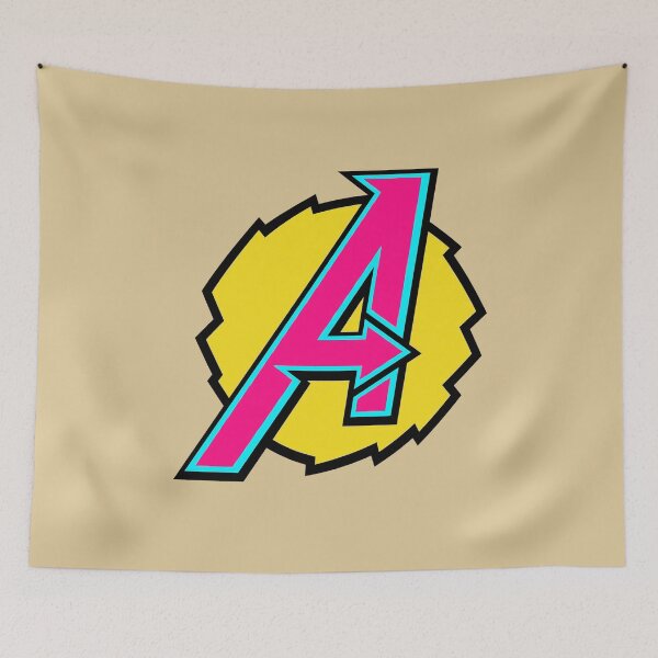 Item preview, Heroic Letter A Comic Book Bold Emblem designed and sold by donnahoty.