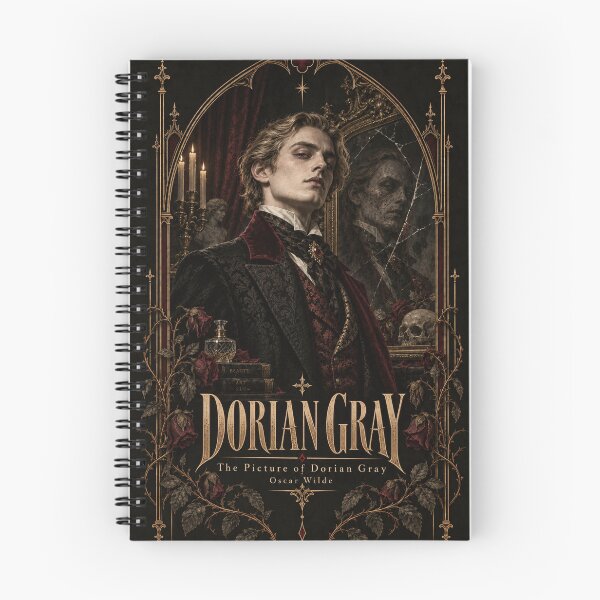 Item preview, Dorian Gray – Dark Victorian Gothic Literary Portrait designed and sold by MetaModel Editions.