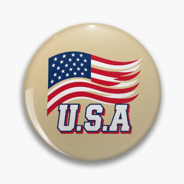 Item preview, Vintage Distressed USA American Flag Ribbon designed and sold by donnahoty.