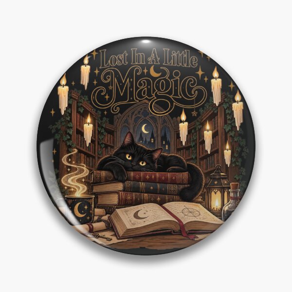 Item preview, Lost In A Little Magic Gothic Library designed and sold by Sanika arts .