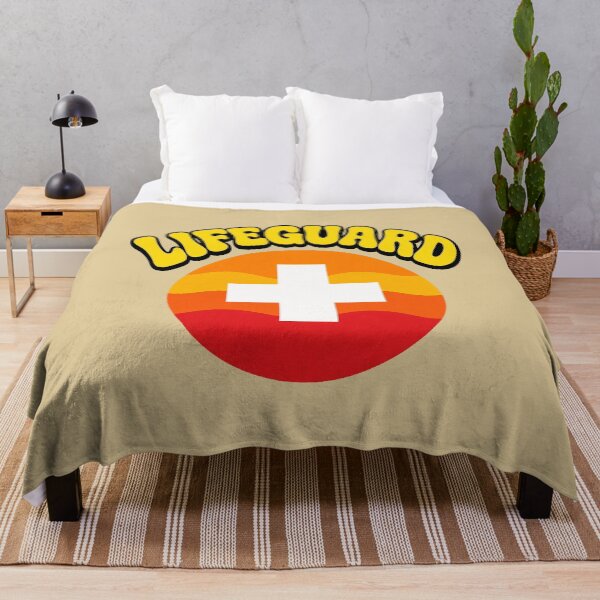 Item preview, Retro Lifeguard Swiss Cross Safety Crest designed and sold by donnahoty.