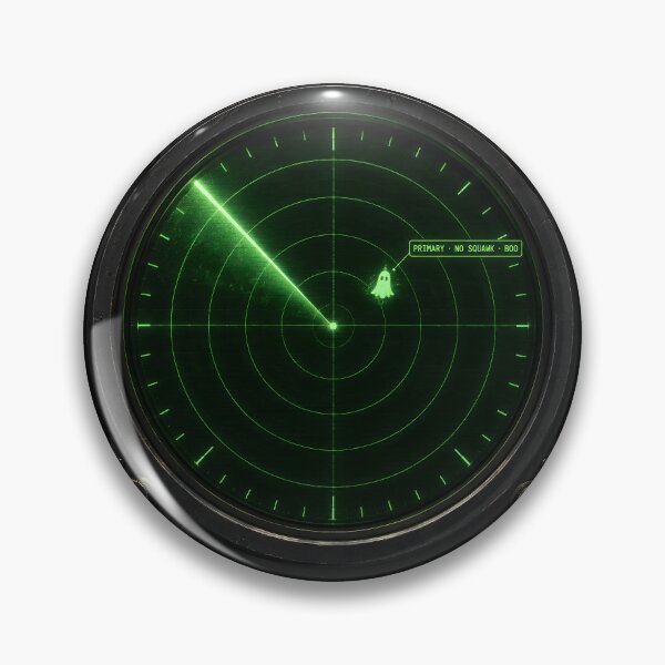 Item preview, Ghost on the Radar Scope – Air Traffic Controller Halloween designed and sold by EMaviation_.
