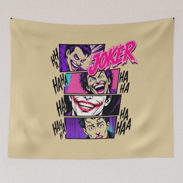 Item preview, Madness Laughing Villain Comic Strip Panels designed and sold by donnahoty.