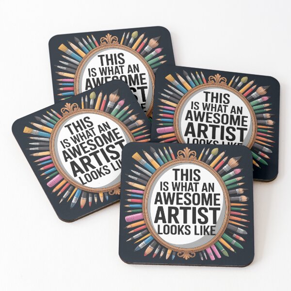 Item preview, This Is What an Awesome Artist Looks Like – Funny Artist Gift Design designed and sold by Jollys-ArtShop.